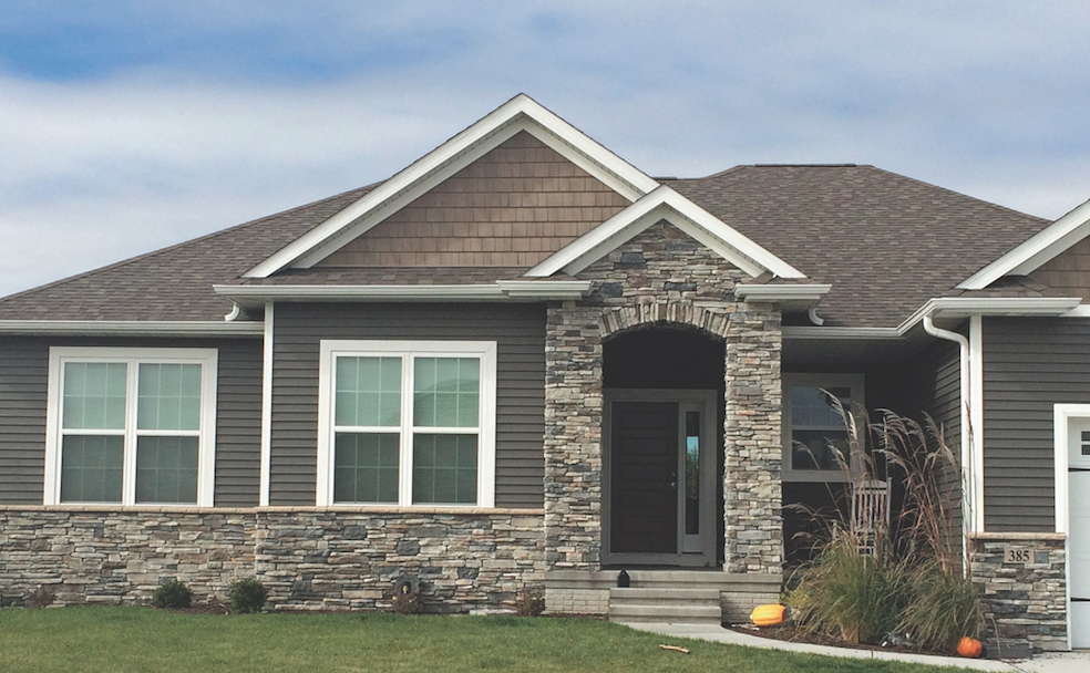 Faux Stone House Siding